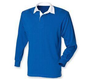 Front Row FR109 - Front Row FR109 - CHILDREN'S LSL PLAIN RUGBY SHIRT Royal Blue
