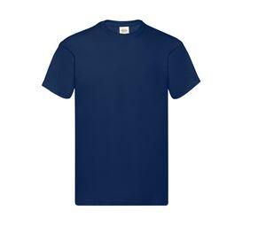 Fruit of the Loom SC220 - T-shirt girocollo da uomo Navy
