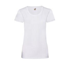 FRUIT OF THE LOOM SC600 - Lady-Fit Valueweight White