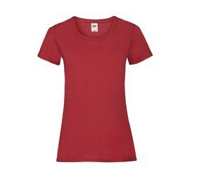FRUIT OF THE LOOM SC600 - Lady-Fit Valueweight Red