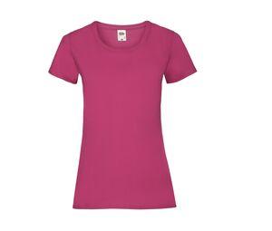 FRUIT OF THE LOOM SC600 - Lady-Fit Valueweight Fuchsia