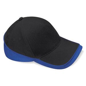 Beechfield BF171 - Cappellino Competition Teamwear Black/Royal