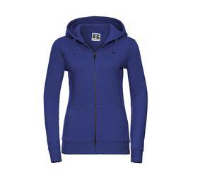 Russell JZ66F - Felpa donna Authentic Full Zip Bright Royal