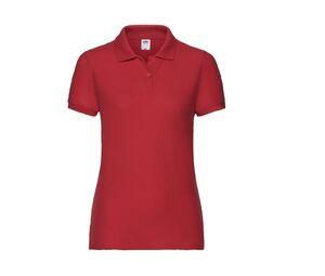 Fruit of the Loom SC281 - Polo da donna in piquet Red