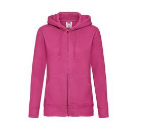 FRUIT OF THE LOOM SC375 - Capuche Grand Zip Femme