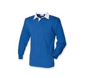 Front Row FR100 - Front Row FR100 - LONG SLEEVE PLAIN RUGBY SHIRT Royal