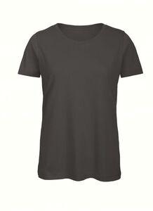B&C BC043 - T-shirt da donna in cotone biologico Dark Grey