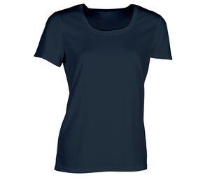 Sans Étiquette SE101 - T-Shirt Sportiva Da Donna Senza Etichetta Navy