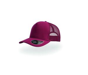 Atlantis AT083 - Cappello in stile camionista a 5 lettere in Jersey Burgundy