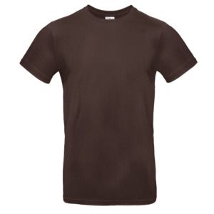 B&C BC03T - 190 t-shirt a colori rotondi Chocolate