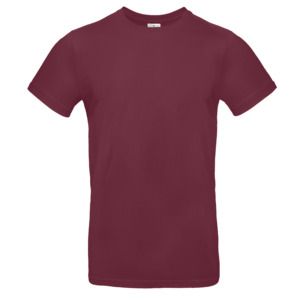 B&C BC03T - 190 t-shirt a colori rotondi Burgundy