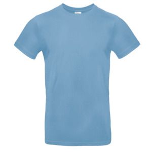 B&C BC03T - 190 t-shirt a colori rotondi Sky
