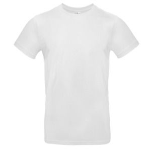 B&C BC03T - 190 t-shirt a colori rotondi White