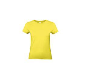 B&C BC04T - T-shirt da 190 a colori rotondi Solar Yellow