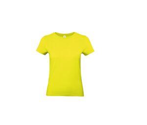 B&C BC04T - T-shirt da 190 a colori rotondi Pixel Lime