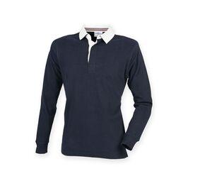 Front row FR104 - Polo di rugby a maniche lunghe Navy