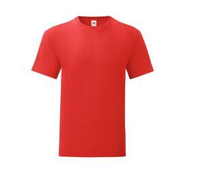 Fruit of the Loom SC150 - T-shirt girocollo Red