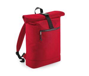 Bag Base BG286 - Zaino con rullo di materiale riciclato Classic Red