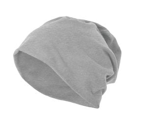 Build Your Brand BY002 - Cappello Jersey Heather Grey