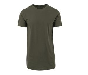 Build Your Brand BY028 - T-Shirt lunga Olive