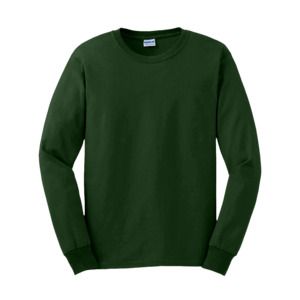 Gildan GN186 - T-shirt da uomo a maniche lunghe Ultra-T Forest Green