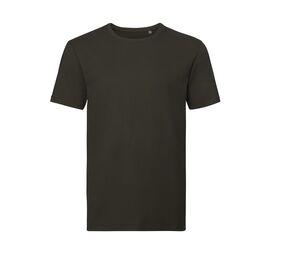 Russell RU108M - T-shirt organica da uomo Dark Olive