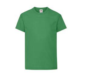 Fruit of the Loom SC1019 - T-shirt a maniche corte per bambini Kelly Green