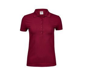 Tee Jays TJ145 - Polo per le donne Deep Red 