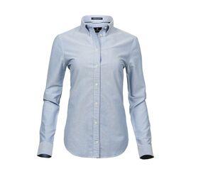 Tee Jays TJ4001 - Shirt da donna Oxford Light Blue