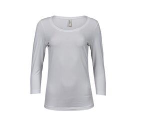 Tee Jays TJ460 - T-shirt da donna a 3/4 maniche White