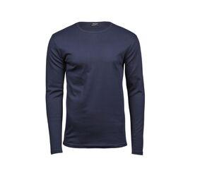 Tee Jays TJ530 - T-shirt da uomo a manica lunga Navy
