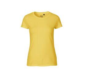 Neutral O81001 - T-shirt aderente da donna Yellow