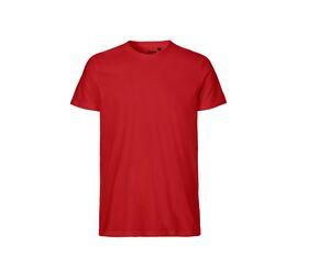 Neutral O61001 - T-shirt aderente da uomo Red