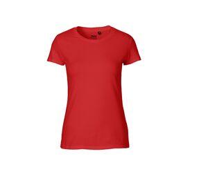Neutral O81001 - T-shirt aderente da donna Red