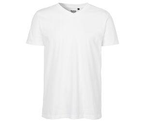 Neutral O61005 - T-shirt da uomo con scollo a V White