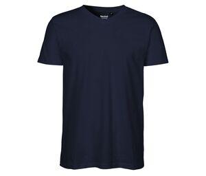 Neutral O61005 - T-shirt da uomo con scollo a V Navy