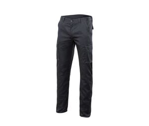 VELILLA V103JS - Pantaloni elasticizzati multitasche Black