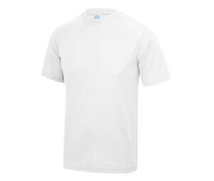 Just Cool JC001J - T-shirt per bambini traspiranti Neoteric ™ Arctic White