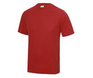 Just Cool JC001J - T-shirt per bambini traspiranti Neoteric ™ Fire Red