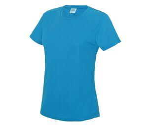 Just Cool JC005 - T-shirt della donna traspirante Neoteric ™ Sapphire Blue
