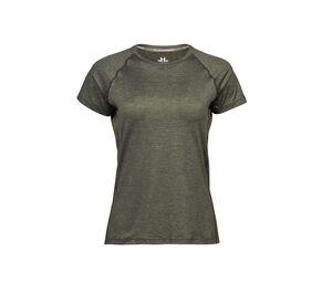 Tee Jays TJ7021 - T-shirt sportiva femminile Olive Melange