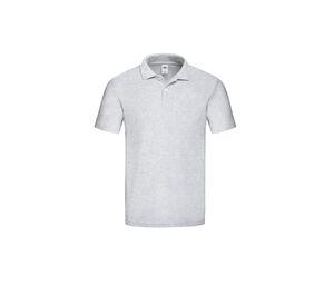 Fruit of the Loom SC282 - Polo in cotone Heather Grey