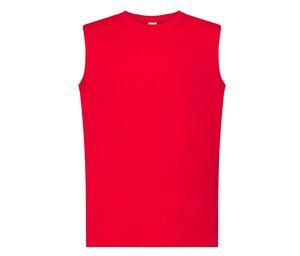 JHK JK406 - T-shirt senza maniche da uomo Red