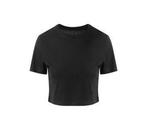 JUST T'S JT006 - T-shirt corta da donna triblend Solid Black