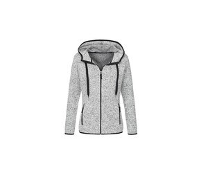 STEDMAN ST5950 - Fleece jacket for women Light Grey