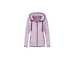 STEDMAN ST5950 - Fleece jacket for women Purple Melange