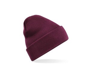 BEECHFIELD BF045R - Recycled polyester beanie Burgundy