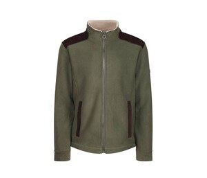 REGATTA RGF666 - Fleece jacket with zip Dark Khaki