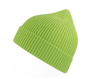 ATLANTIS HEADWEAR AT217 - Recycled polyester beanie Acid Green