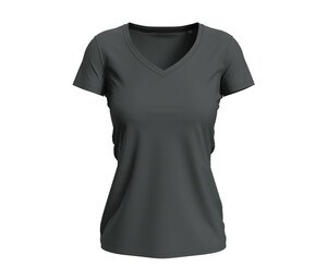 STEDMAN ST9710 - V-neck T-shirt for women Slate Grey